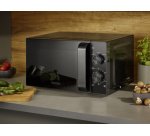 Mikrowelle MW 7790 S-Wave Solo, 20 Liter, schwarz