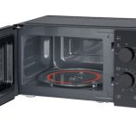 Magnetron MW 7580 S-Wave Solo, 19 liter, zwart