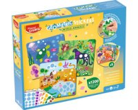 Creativ Kit gommettes géométriques ANIMAUX DU MONDE
