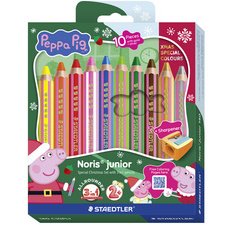 Noris junior Buntstift Peppa, Etui mit 6 Stück
