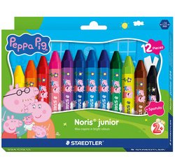 STAEDLTER Craie à la cire Noris junior Peppa, étui de 6