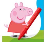Noris junior Filzstift Peppa, Kartonetui mit 6 Stiften
