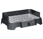 Table grill PG 8593, with grill plate, black