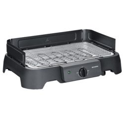 Table grill PG 8593, with grill plate, black