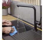 Table grill PG 8593, with grill plate, black