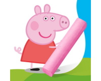 Craie de trottoir Noris junior Peppa, étui de 6