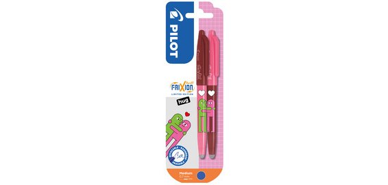 Pilot Stylo roller FRIXION BALL 07 Friends 'Hug hearts'