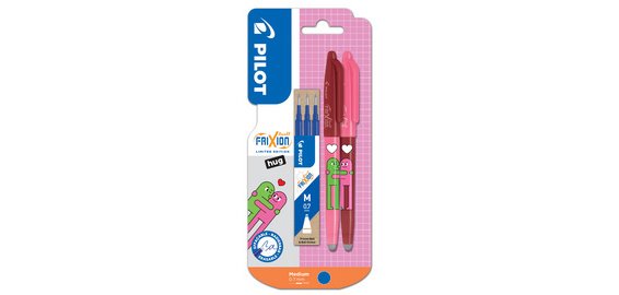 Pilot Stylo roller FRIXION BALL 07 Friends 'Bestie flowers'