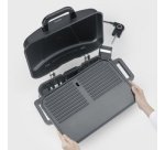 Electric barbecue PG 8598 with lid, black