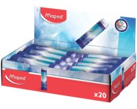 Gomme en plastique ARCTIC, présentoir de 20