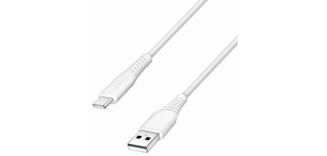 Câble USB 2.0, USB-A - USB-C, 1,0 m, blanc