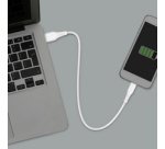 Câble USB 2.0, USB-A - USB-C, 1,0 m, blanc