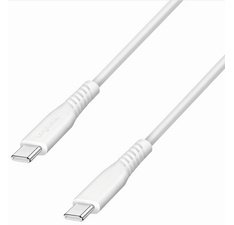 Câble USB 2.0, USB-C - USB-C, 3,0 m, blanc