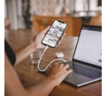 Câble USB 2.0, USB-C - USB-C, 0,5 m, blanc