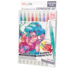 Arts Felt Brush Pen Sign Pen Twin 'Manga'