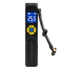 Cordless mini-compressor with pressure gauge, 10 bars