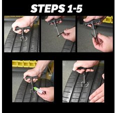 Slime Kit anti-crevaison 'Tyre Plug Kit', 8 pièces