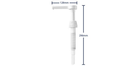 Professional Pompe de dosage, 20 ml, blanc