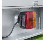 Feu arrière de remorque avec aimant, 6 fonctions, 12V