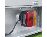 Feu arrière de remorque avec aimant, 6 fonctions, 12V