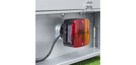 Feu arrière de remorque avec aimant, 6 fonctions, 12V