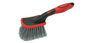 Brosse multi-usage, rouge/noir