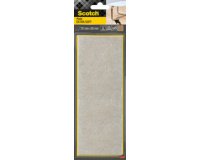 Patin en feutre extra-doux, 80 x 215 mm, beige
