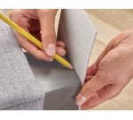Patin en feutre extra-doux, 80 x 215 mm, beige