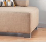 Patin en feutre extra-doux, 80 x 215 mm, beige