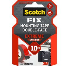 -FIX Ruban adhésif double face pour extérieur, 5 m