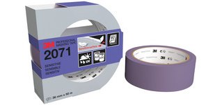 Masking tape 2071, 36 mm x 50 m, purple