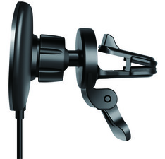 Magnetic smartphone holder for car, round