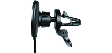 Magnetic smartphone holder for car, round