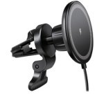 Magnetic smartphone holder for car, round