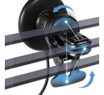 Magnetic smartphone holder for car, round