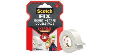 -FIX Ruban adhésif double face pour intérieur, 1,8 m