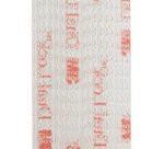 Transparent hook-and-loop adhesive, 25 x 75 mm