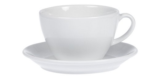 Tasse BISTRO, Set aus 6, weiß