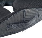 Orthopedic cushion for the coccyx, black