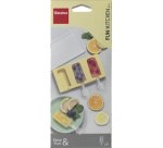 Moule à glace Fun Kitchen, pour 3 glaces, silicone