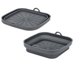 Panier en silicone pour friteuse à air chaud, rond