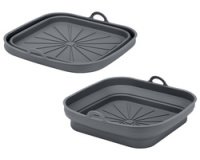 Siliconen mand voor airfryer, rond