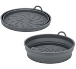 Panier en silicone pour friteuse à air chaud, rond
