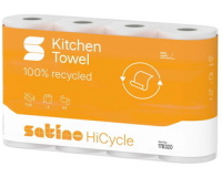 Essuie-tout HiCycle, 3 couches, extra blanc