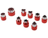 Mini-emporte-pièce 'Noël', set de 9