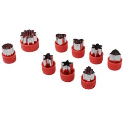 Mini-Ausstechformen 'Weihnachten', Set aus 9