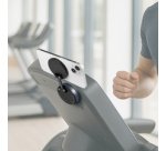 Support magnétique de smartphone, 2 bras, noir