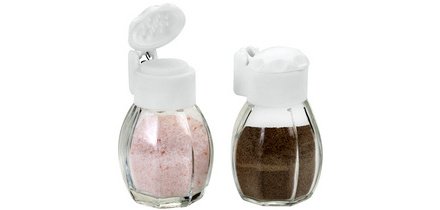 Salière et poivrière Spice Line, set de 2