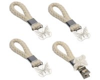 Pince à torchon 'Papillon', set de 4