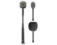 Kit de nettoyage Brush-Up, 3 pièces, gris